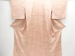 花霞模様一つ紋単衣小紋着物